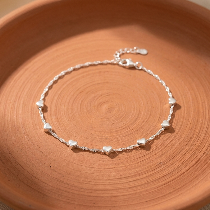 Pulsera Mini Corazones