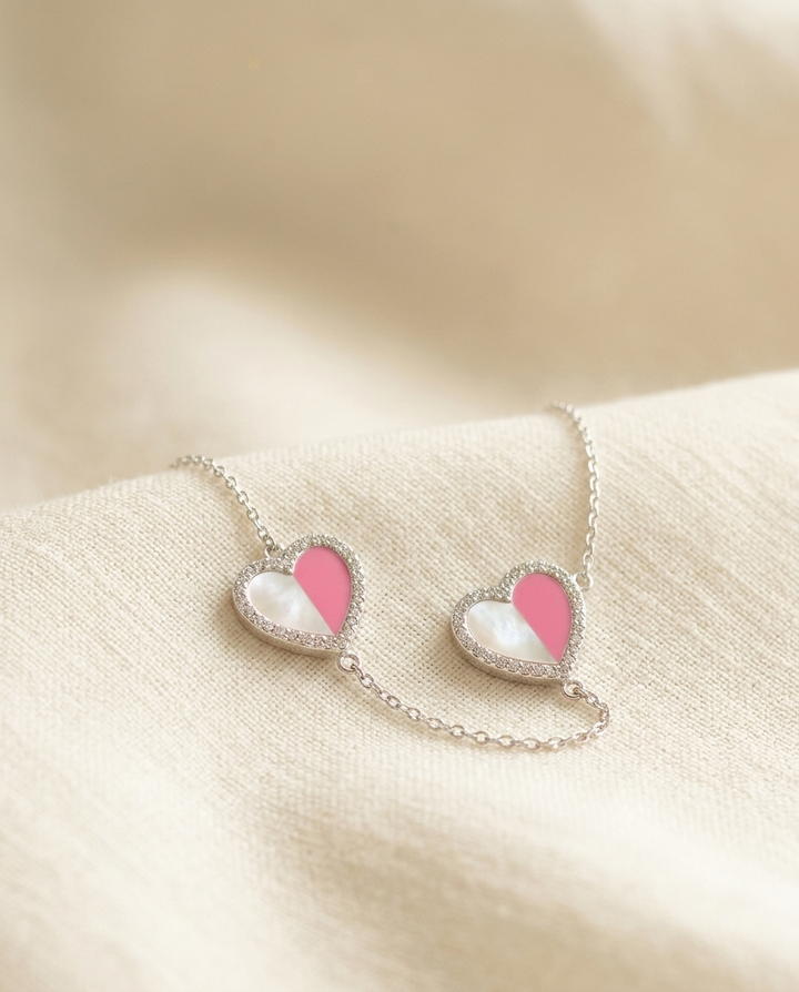 Pulsera Corazon Espejo