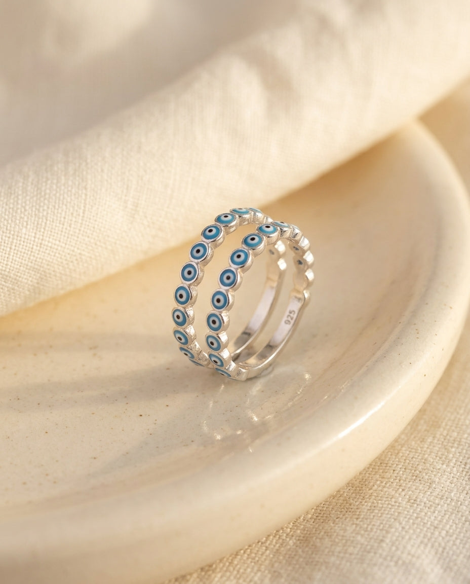 Anillo Ojos Celestes