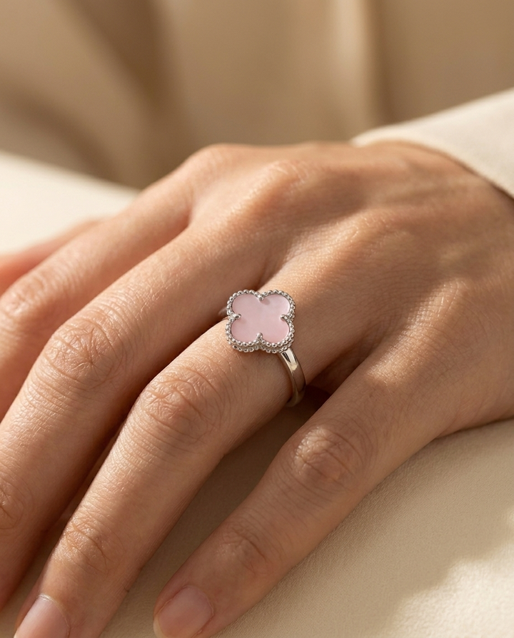 Anillo Flor Blanca