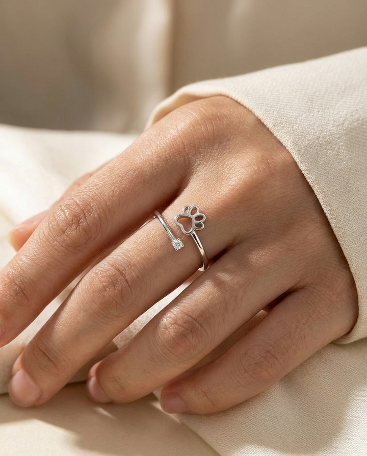 Anillo Huella Regulable