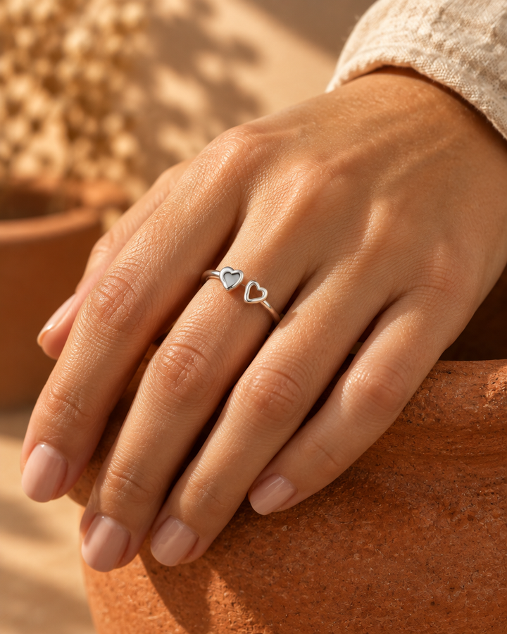 Anillo Dos Corazones
